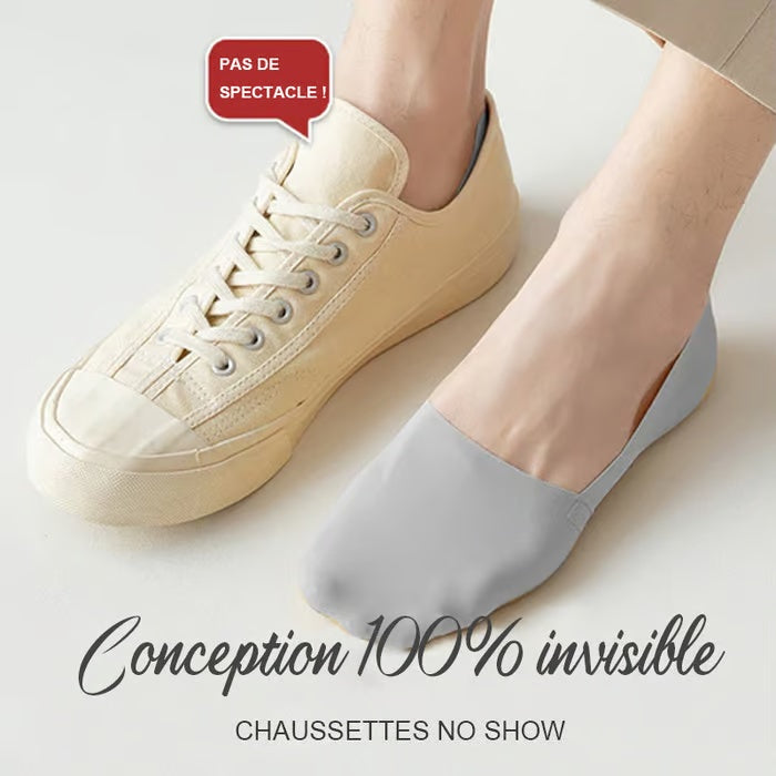 Comfortable non slip ice silk socks