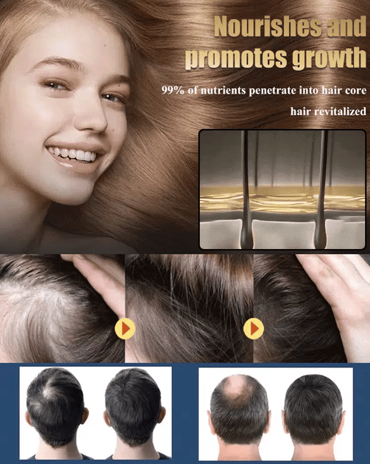 Nourishing hair vitality spray