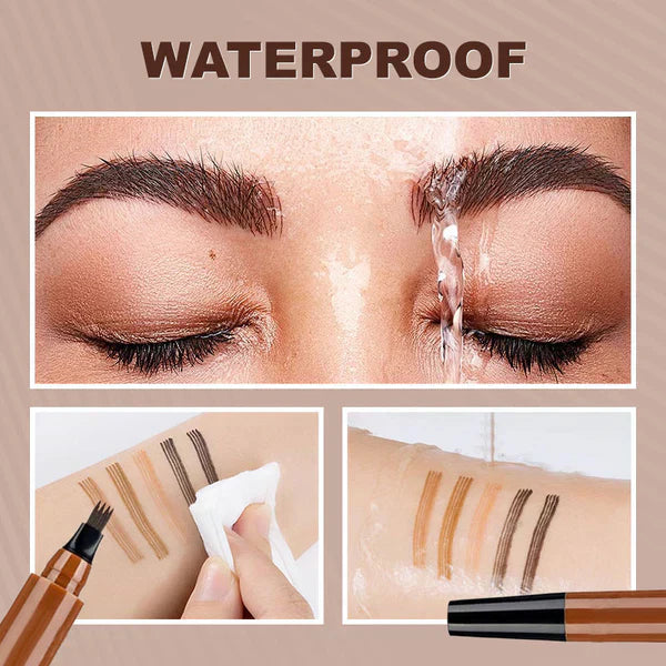 🎁BUY 1 GET 1 FREE🔥WATERPROOF FOUR-TIP BEARD AND EYEBROW PEN✨