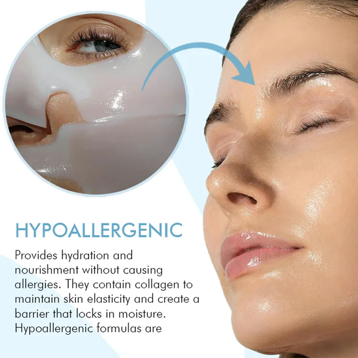 hot selling collagen mask - deeply hydrating removes all types of fine lines