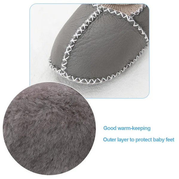 Warm Fur Baby Sock Shoes