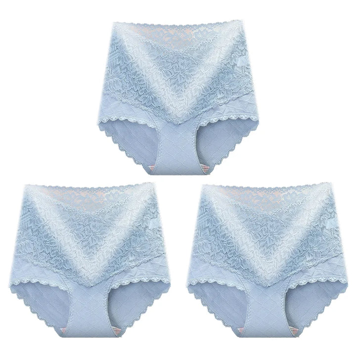 [ Pay 1 Get 3PCS ]🌸Hot style Lace+Cotton Anti-Side Leakage Panty