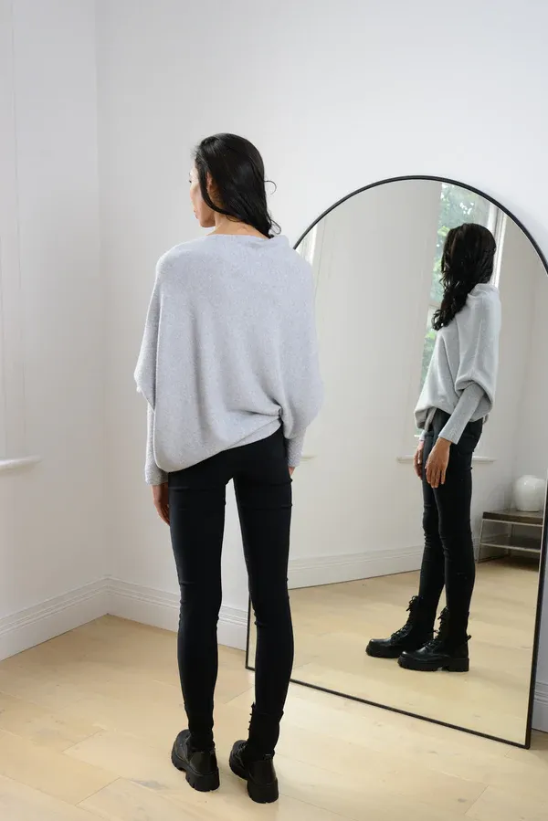 2024 NEW ASYMMETRIC DRAPED JUMPER