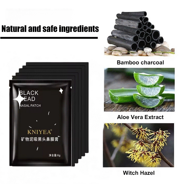 Mineral Mud Blackhead Removal Nose Pore Strips