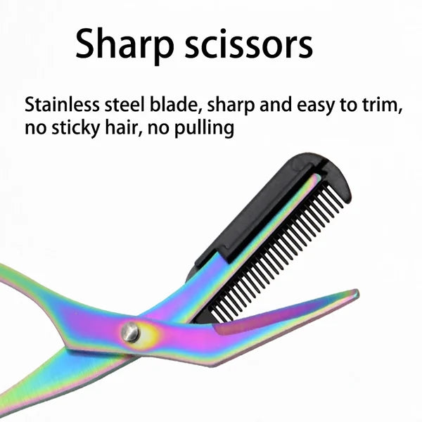 (🎁2024-Christmas Hot Sale🎁)(🔥 Promotion-49%OFF)Eyebrow Trimmer Scissor