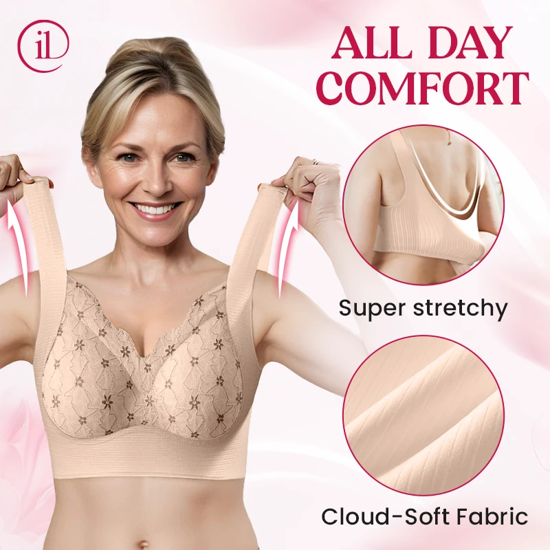 Seamless Wire-free Push-up Bra