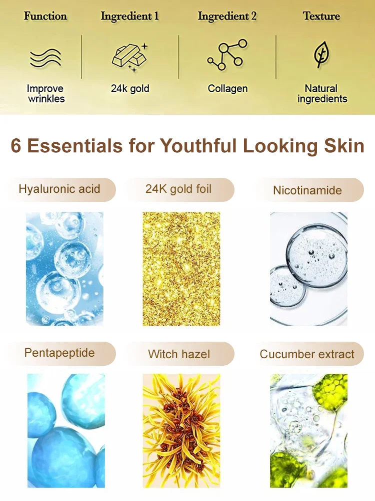 24K PURE GOLD COLLAGEN FACE CREAM