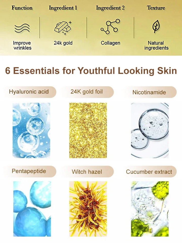 24K PURE GOLD COLLAGEN FACE CREAM