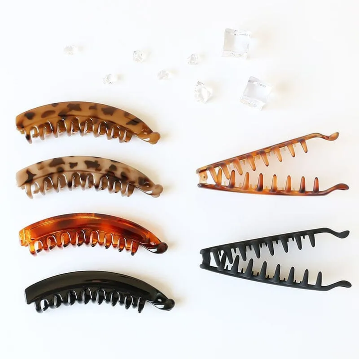 Large Banana Hair Clips