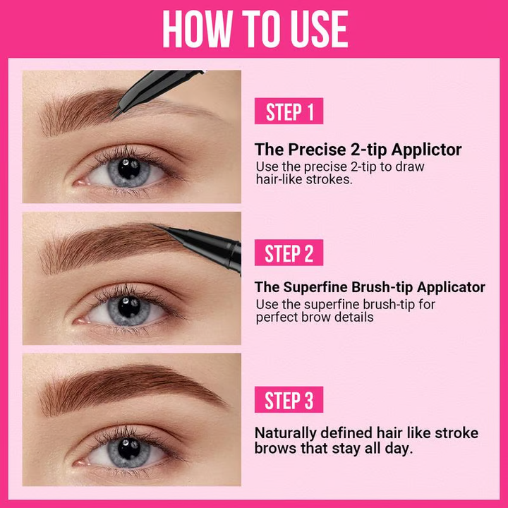 2 in 1 Dual Ended Eyebrow Pen