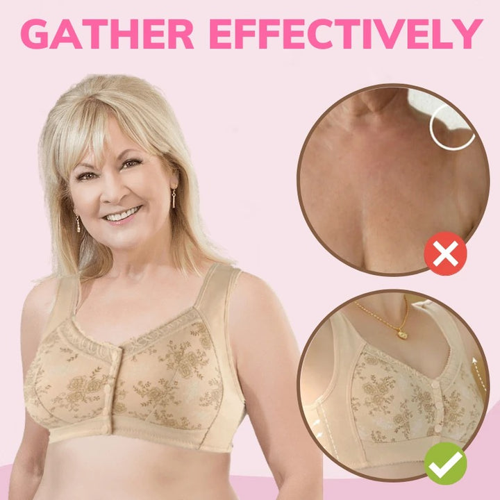 Cotton Front Closure Bra