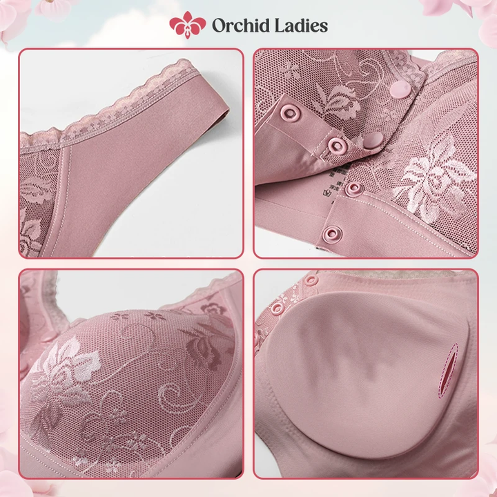 Flexible Fit Front Snap Bra