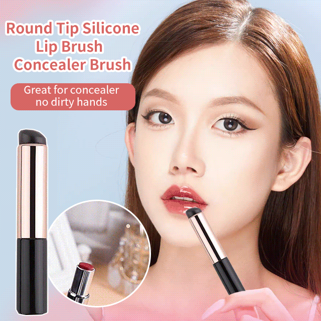 Silicone Round Tip Lip Brush Concealer Brush