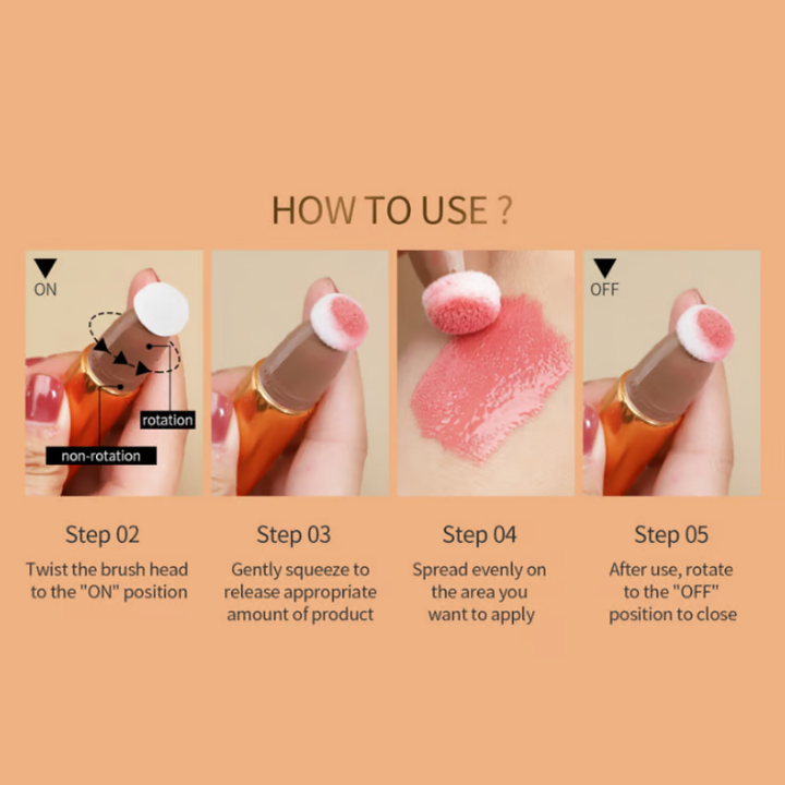 Contour wand Blush highlights wand duo