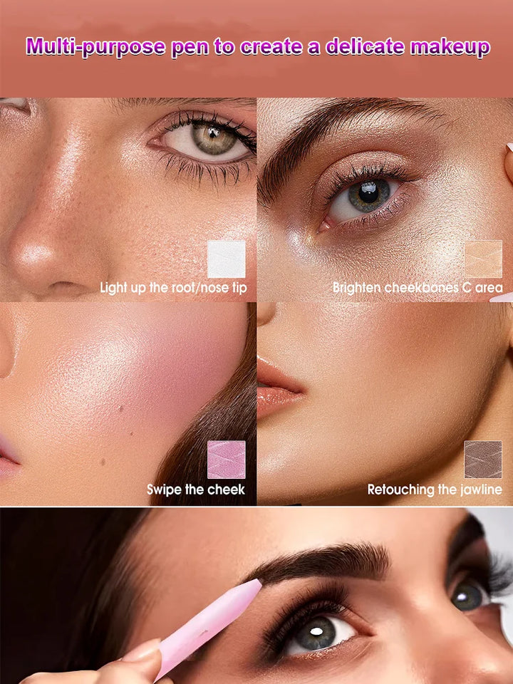 Efficient 4-in-1 Makeup Pen