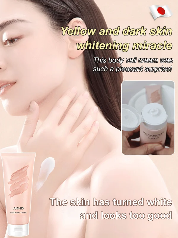 Brightening moisturizing tone-up body cream