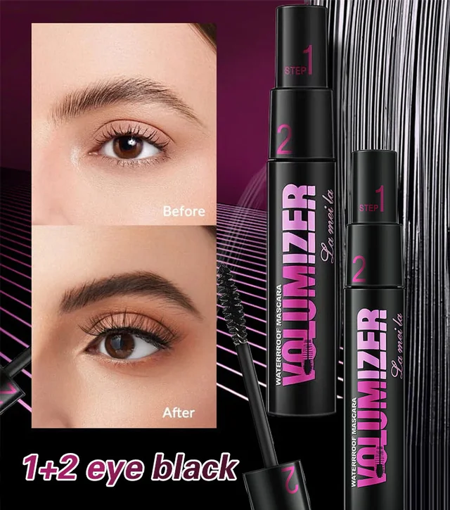 Two in one double effect adjustable eye black