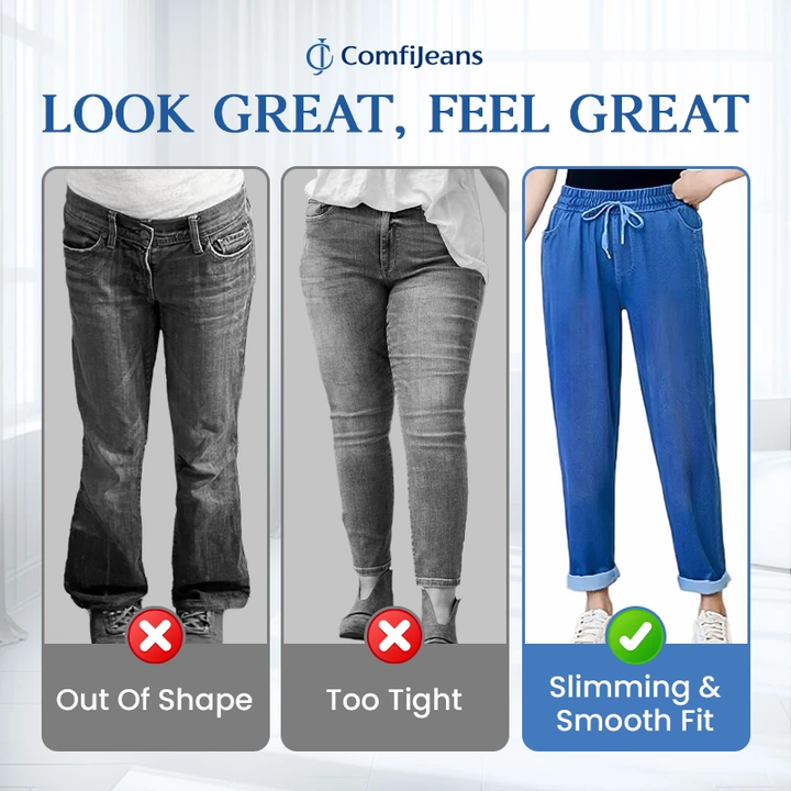 High Waist Ultra-Stretch Mom Jeans