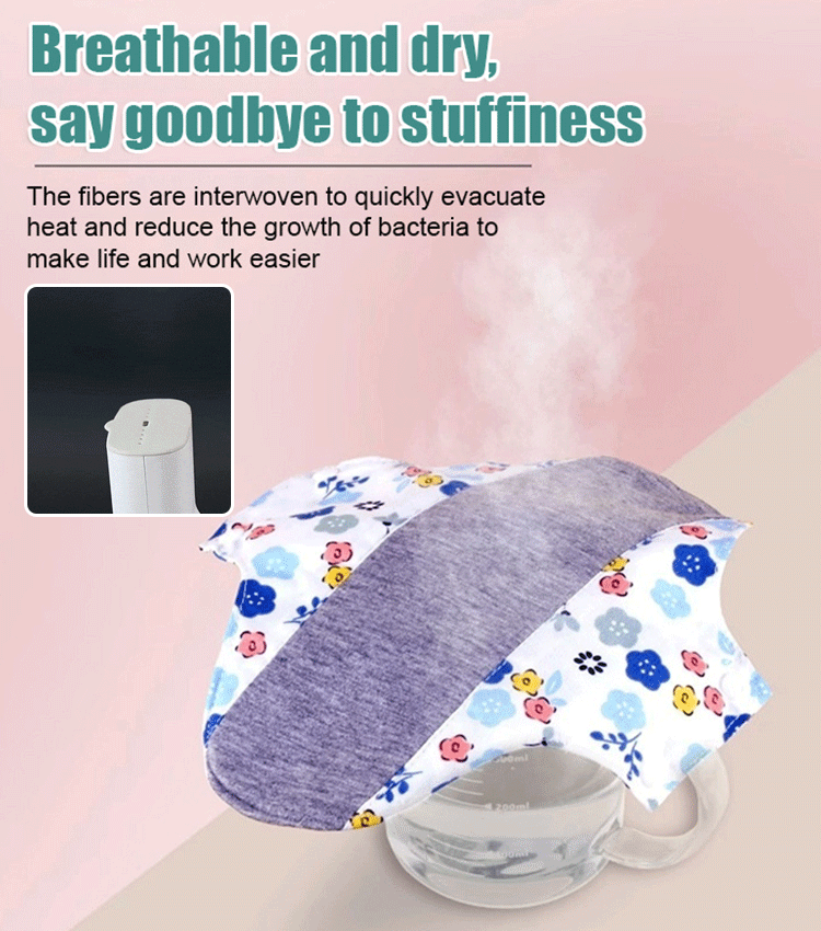 Graphene cotton washable antibacterial pads