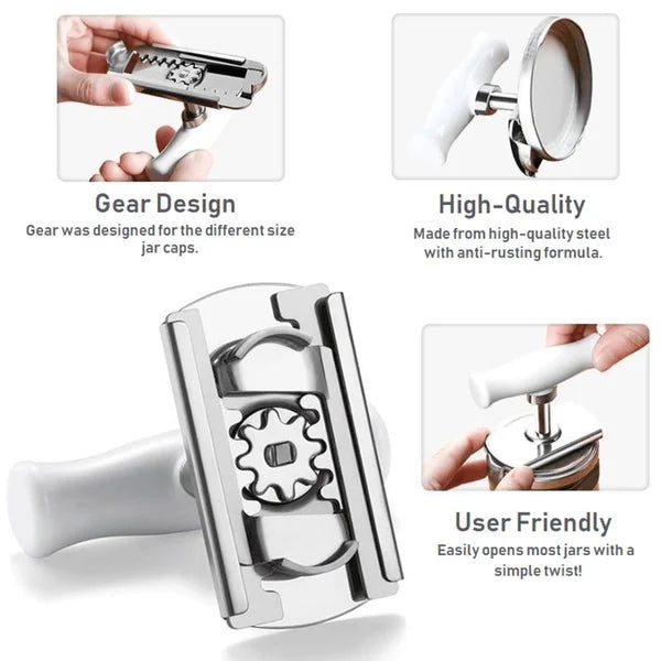 (🎅HOT SALE NOW-49% OFF) Effortless arthritis Jar Opener