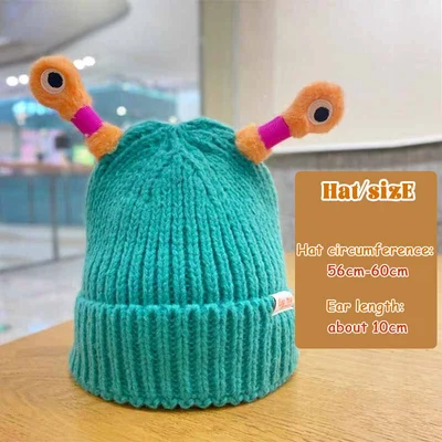 Cute Little Monster LED Knit Beanie