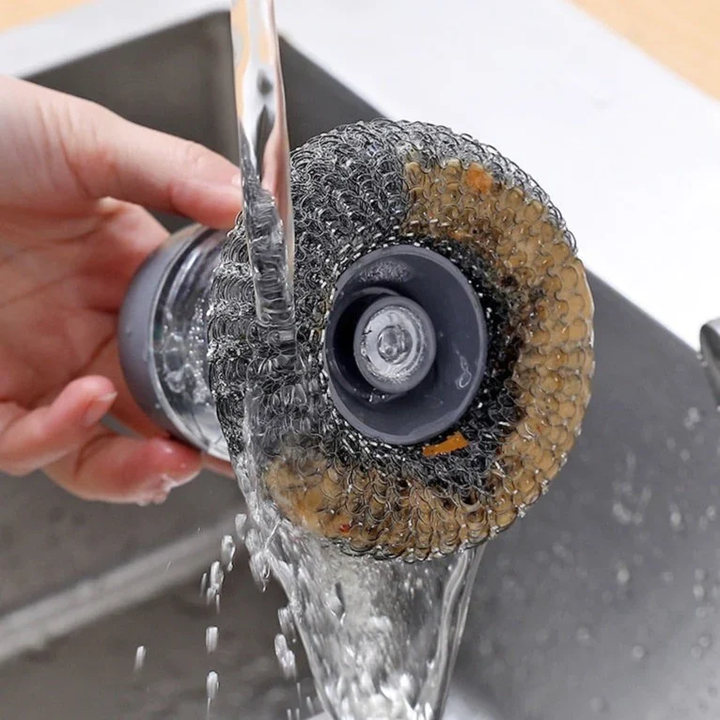 Metal Palm Scrubber Sponge