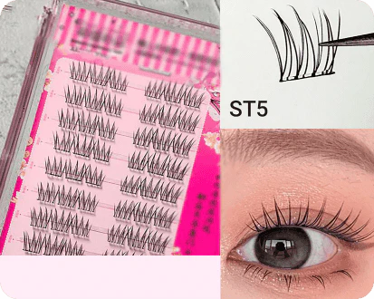 Natural Lashes Clusters
