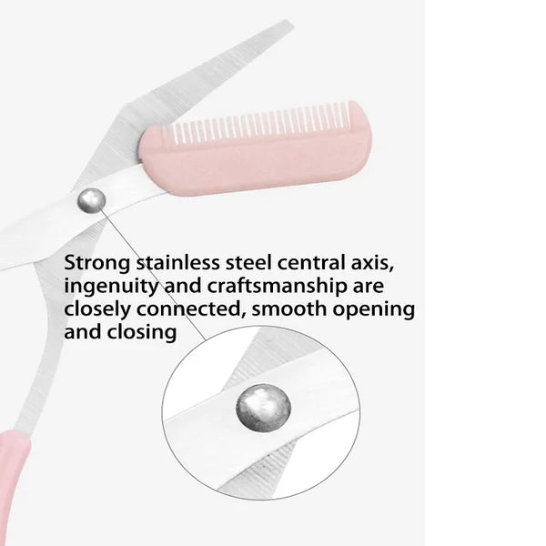 (🎁2024-Christmas Hot Sale🎁)(🔥 Promotion-49%OFF)Eyebrow Trimmer Scissor