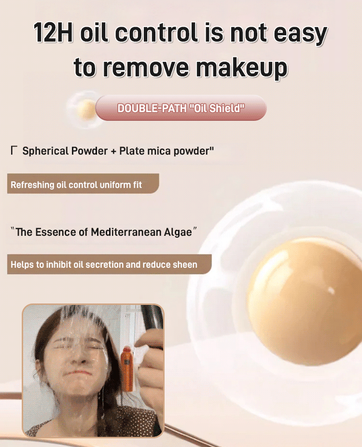 Long lasting diamond setting foundation liquid