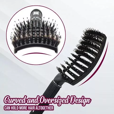 🔥BUY 1 GET 1 FREE LAST DAY🔥DETANGLER BRISTLE NYLON HAIRBRUSH