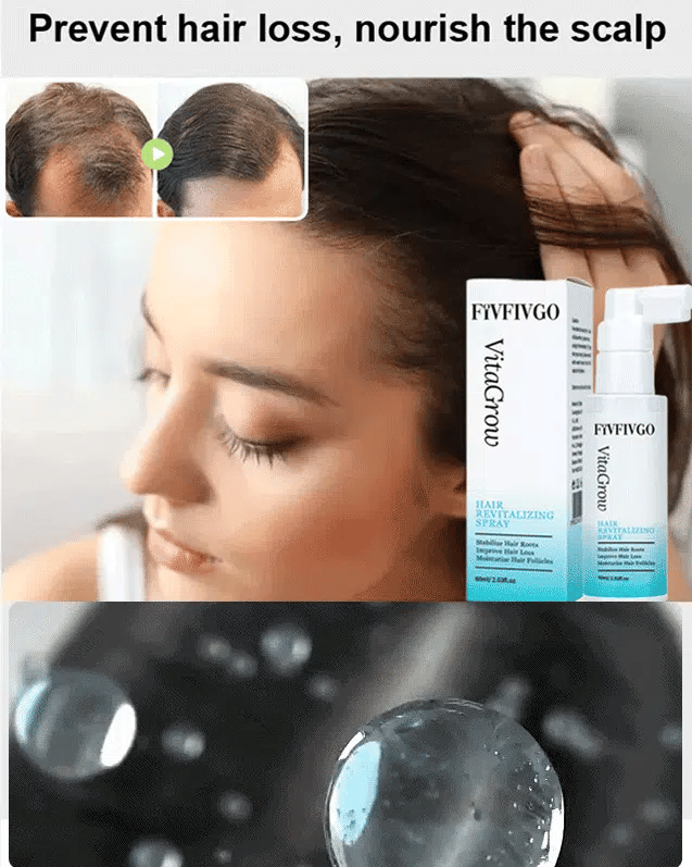 Nourishing hair vitality spray