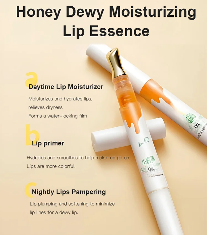 Transparent Colorless Moisturizing Lip Plumping Essence