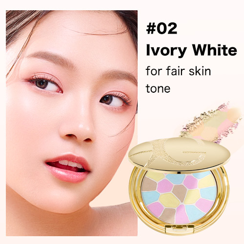 Concealer oil control makeup 3 in 1 face powder