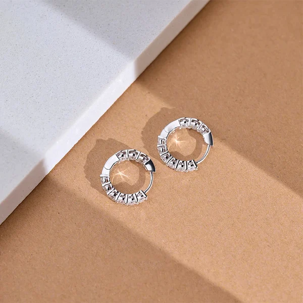 copper plus zircon Earrings