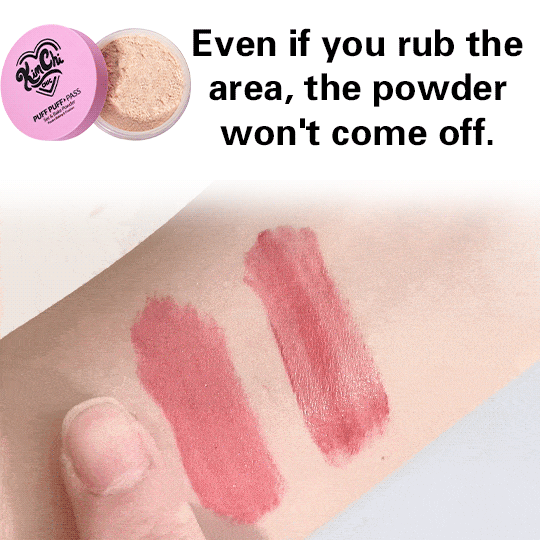 Popular Oil-Control Setting Powder for a Girlish Look