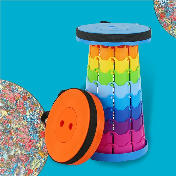 🌈Upgraded Retractable Folding Stool🔥