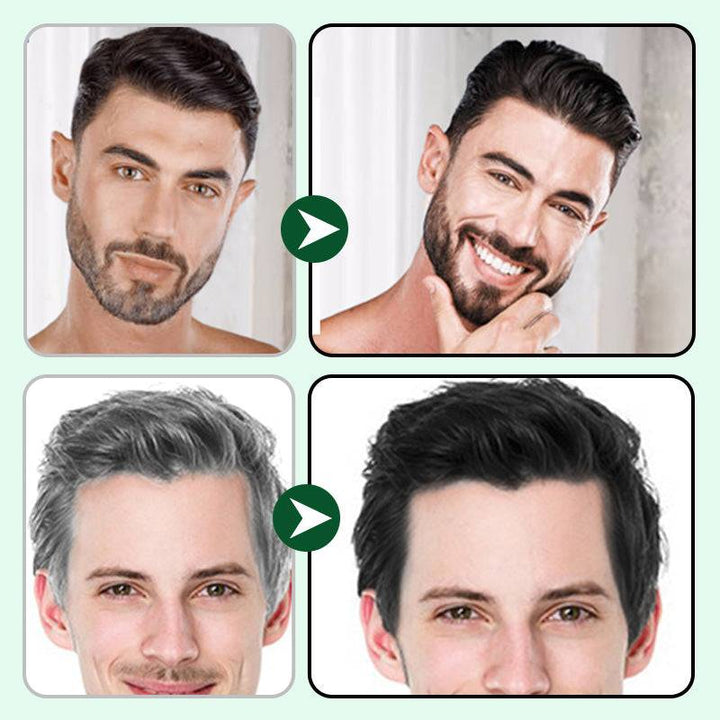 Plant Extract Hair Color Cream with Comb