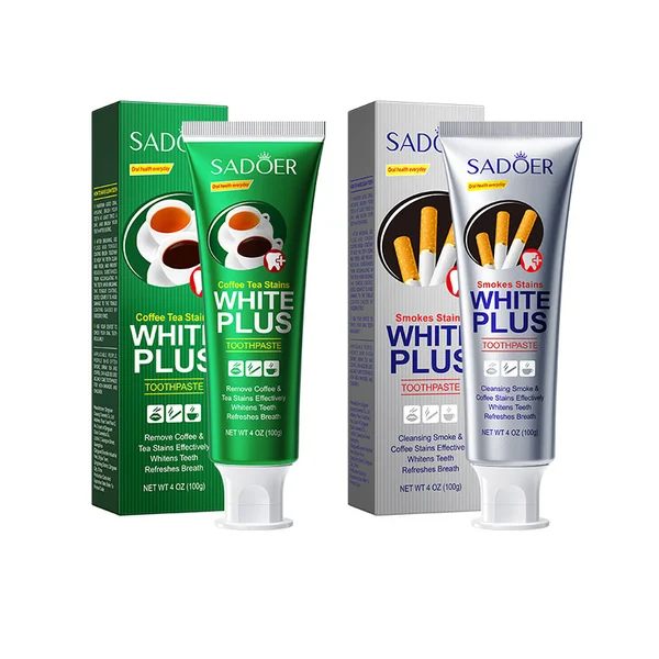 SADOER Tea Stain Remover Whitening Toothpaste - Remove years of stains