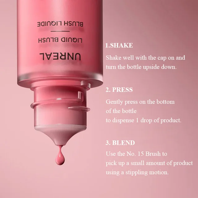 Liquid blush eyeshadow contour