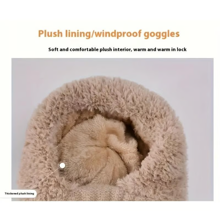 Womens Knitted Hat In Autumn And Winter