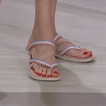 Cross Thong Sandals