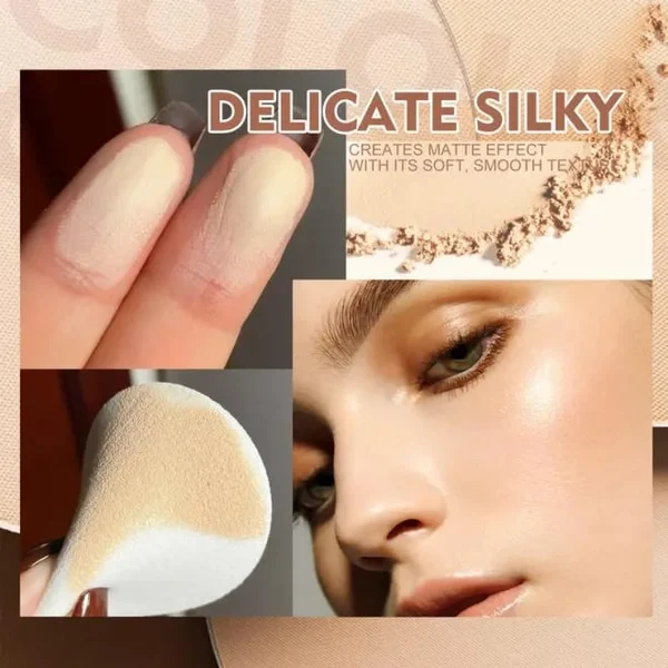 🔥Last Day Promotion 49% OFF -Oil Control Matte Perfection Pressed Powder