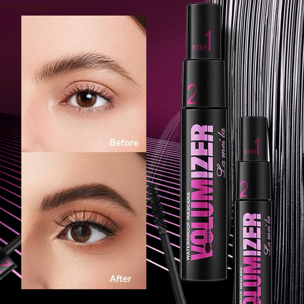 2024 NEW Long roll 2-in-1 waterproof eye black