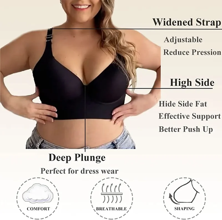 ⏰50%Off 3 Days To Go⏰2024 New Comfortable Back Smoothing Bra
