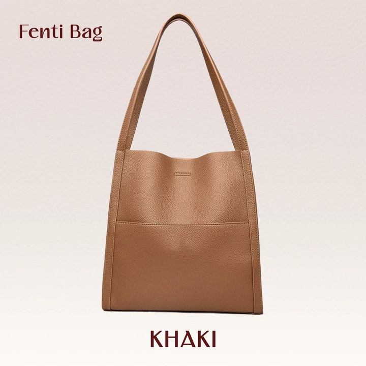 Hand sew Durable Leather Shoulder Bag