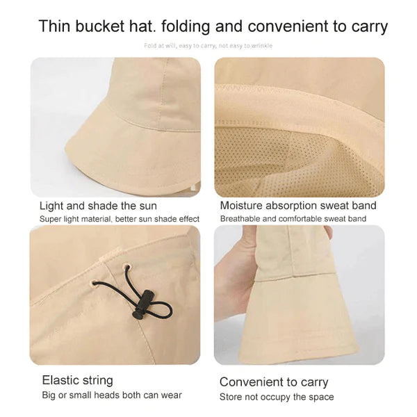 👒Bare Face Ultraviolet-proof Sunscreen Hat🌞