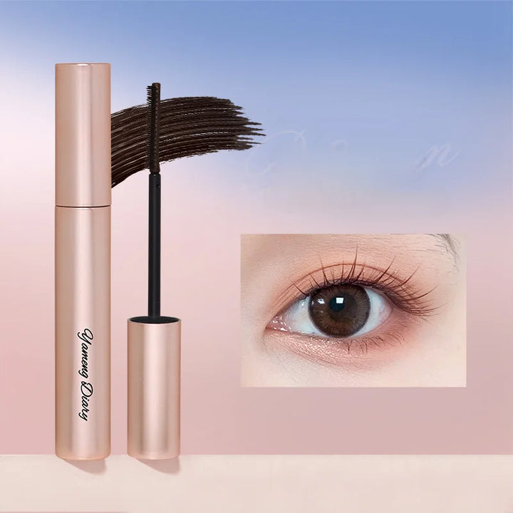 [Waterproof and Non-Smudging] Lengthening and curling long-lasting mascara