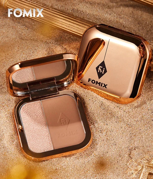 FOMIX two-color highlighter contouring plate