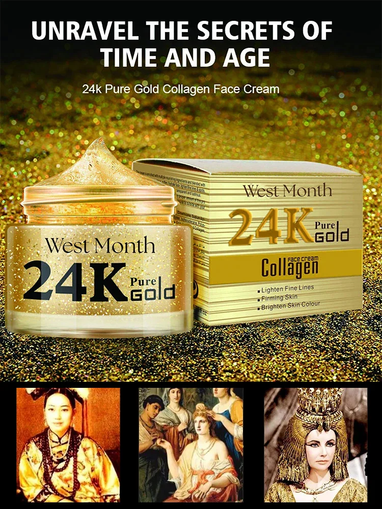 24K PURE GOLD COLLAGEN FACE CREAM