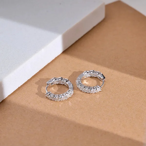copper plus zircon Earrings